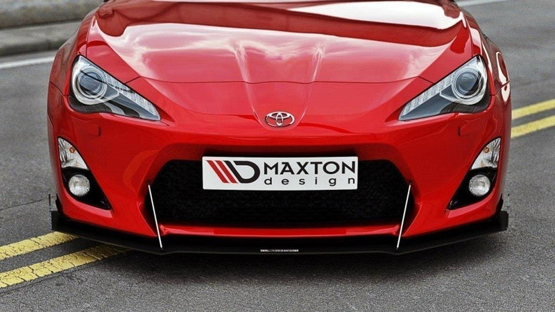 Maxton Design Racing Front Ansatz für TOYOTA GT86 mit Wings - Beast Performance Fahrzeugtechnik OHG