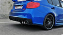 Maxton Design Mittlerer Diffusor Heck Ansatz für SUBARU WRX STI Carbon Look - Beast Performance Fahrzeugtechnik OHG