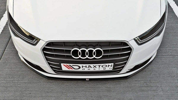Maxton Design Front Ansatz für Audi A6 Ultra C7 FL schwarz matt - Beast Performance Fahrzeugtechnik OHG