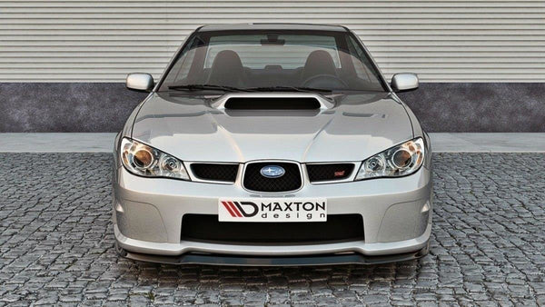 Maxton Design Front Ansatz für Subaru Impreza WRX STI (HAWKEYE) Carbon Look - Beast Performance Fahrzeugtechnik OHG