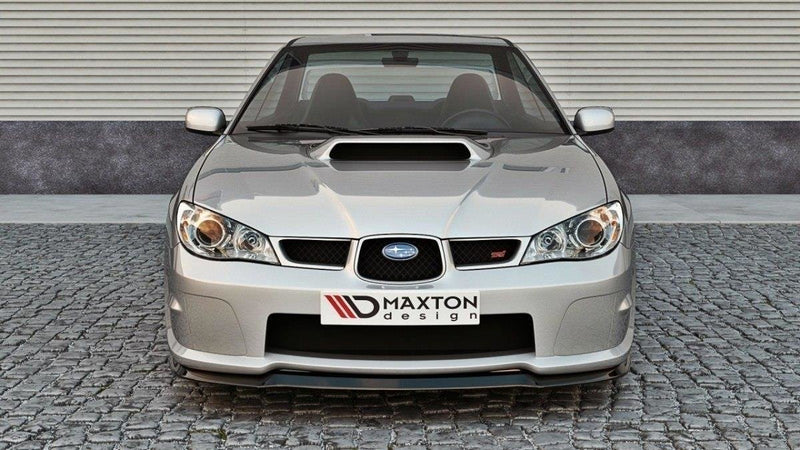 Maxton Design Front Ansatz für Subaru Impreza WRX STI (HAWKEYE) schwarz matt - Beast Performance Fahrzeugtechnik OHG