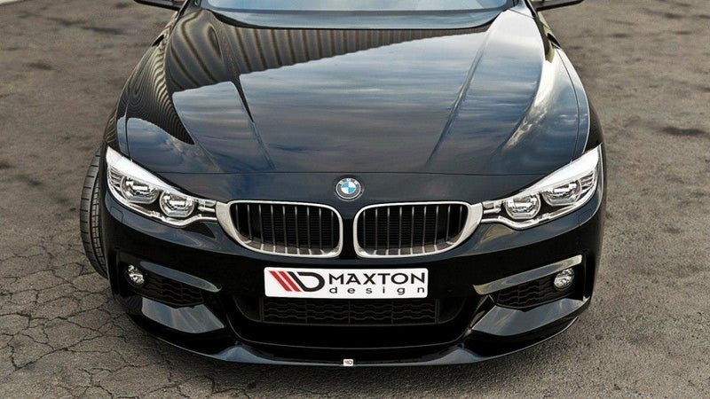 Maxton Design Front Ansatz für v.2 BMW 4er F32 M Paket (GTS-look) Carbon Look - Beast Performance Fahrzeugtechnik OHG