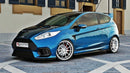 Maxton Design Front Ansatz für (Focus RS Look Stoßstange) Ford Fiesta Mk7 FL  Carbon Look - Beast Performance Fahrzeugtechnik OHG
