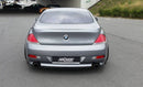 Maxton Design Heck Ansatz Flaps Diffusor für BMW 6er E63 / E64 (vor Facelift) schwarz matt - Beast Performance Fahrzeugtechnik OHG