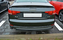 Maxton Design Heck Ansatz Flaps Diffusor für Audi A4 B9 S-Line schwarz matt - Beast Performance Fahrzeugtechnik OHG