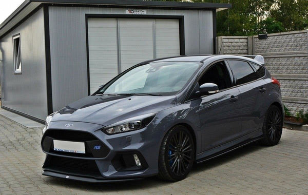 Maxton Design Front Ansatz V.2 für Ford Focus RS Mk3 schwarz matt - Beast Performance Fahrzeugtechnik OHG