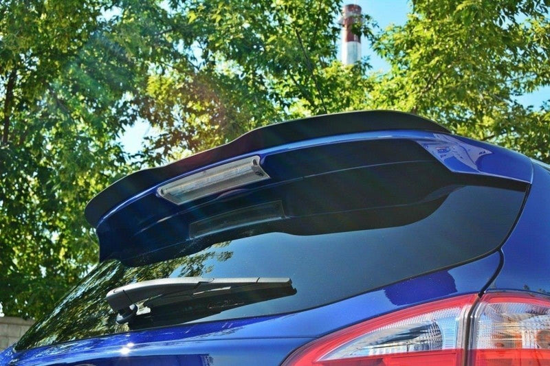 Maxton Design Spoiler CAP für Ford Focus ST Mk3 Kombi schwarz Hochglanz - Beast Performance Fahrzeugtechnik OHG