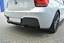 Maxton Design Mittlerer Diffusor Heck Ansatz für BMW 1er F20/F21 M-Power  schwarz matt - Beast Performance Fahrzeugtechnik OHG