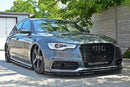 Maxton Design Front Ansatz V.1 für Audi S6 / A6 S-Line C7 schwarz Hochglanz - Beast Performance Fahrzeugtechnik OHG