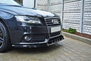 Maxton Design Front Diffuser V.1 Audi A4 B8 schwarz matt - Beast Performance Fahrzeugtechnik OHG