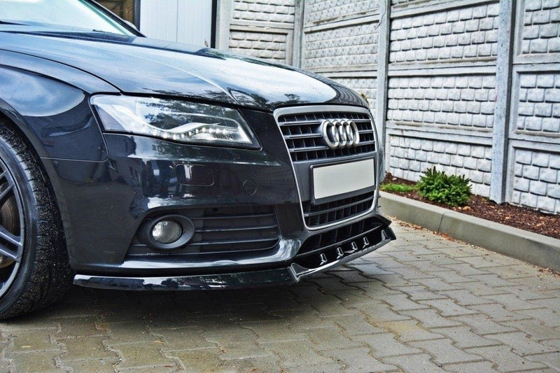 Maxton Design Front Diffuser V.1 Audi A4 B8 schwarz matt - Beast Performance Fahrzeugtechnik OHG