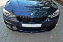 Maxton Design Front Ansatz für v.1 BMW 4er F32 M Paket schwarz matt - Beast Performance Fahrzeugtechnik OHG