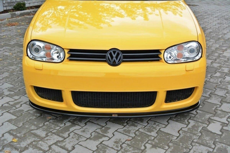 Maxton Design Front Ansatz für VW GOLF 4 R32 schwarz matt - Beast Performance Fahrzeugtechnik OHG