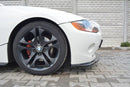 Maxton Design Front Ansatz für v.2 BMW Z4 E85 vor Facelift schwarz matt - Beast Performance Fahrzeugtechnik OHG