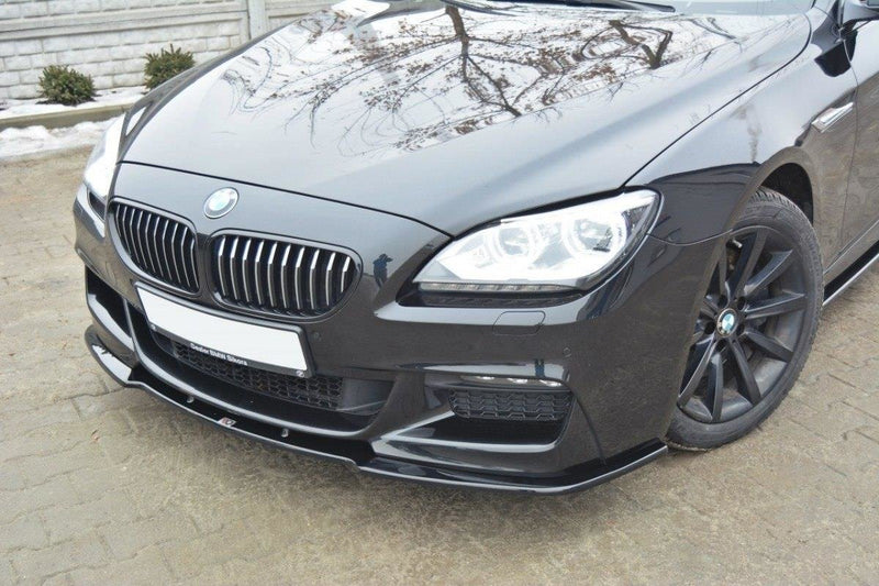 Maxton Design Front Ansatz für BMW 6er Gran CoupÃƒÂ© M Paket Carbon Look - Beast Performance Fahrzeugtechnik OHG