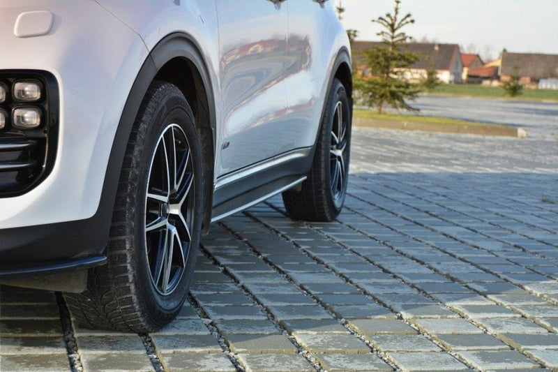 Maxton Design Seitenschweller Ansatz für KIA SPORTAGE mk4 GT-Line schwarz matt - Beast Performance Fahrzeugtechnik OHG