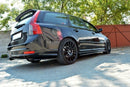 Maxton Design Seitenschweller Ansatz für VOLVO V50F R-DESIGN schwarz Hochglanz - Beast Performance Fahrzeugtechnik OHG