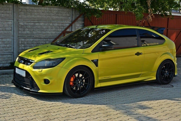 Maxton Design Front Ansatz V.1 für Ford Focus RS Mk2 schwarz Hochglanz - Beast Performance Fahrzeugtechnik OHG