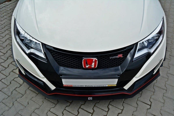 Maxton Design Racing Front Ansatz für v.1 HONDA CIVIC IX TYPE R - Beast Performance Fahrzeugtechnik OHG