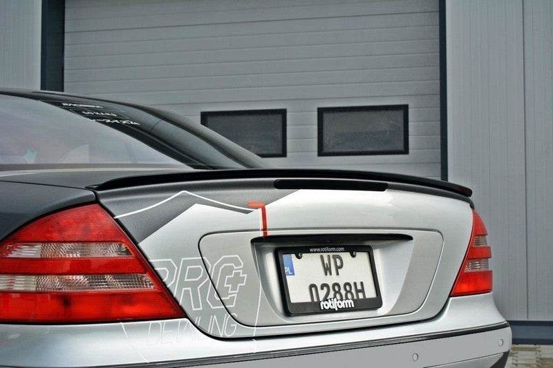 Maxton Design Spoiler CAP für MERCEDES CL-KLASSE C215 schwarz Hochglanz - Beast Performance Fahrzeugtechnik OHG