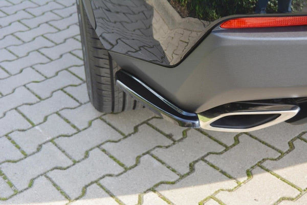 Maxton Design Heck Ansatz Flaps Diffusor für Lexus NX Mk1 T schwarz Hochglanz - Beast Performance Fahrzeugtechnik OHG