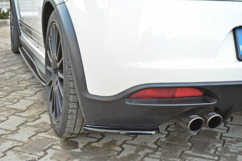 Maxton Design Heck Ansatz Flaps Diffusor für FIAT GRANDE PUNTO ABARTH Carbon Look - Beast Performance Fahrzeugtechnik OHG