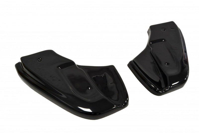 Maxton Design Heck Ansatz Flaps Diffusor für FORD FIESTA MK7 ST / STLINE / ZETEC S FACELIFT schwarz matt - Beast Performance Fahrzeugtechnik OHG