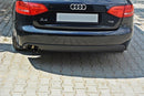 Maxton Design Heck Ansatz Flaps Diffusor für Audi A4 B8 schwarz matt - Beast Performance Fahrzeugtechnik OHG