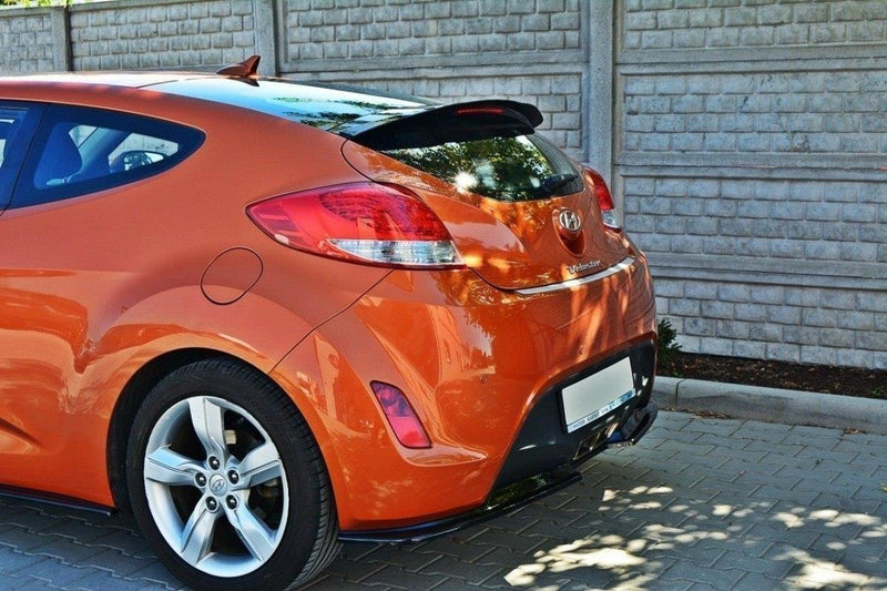 Maxton Design Spoiler CAP für Hyundai Veloster Carbon Look - Beast Performance Fahrzeugtechnik OHG