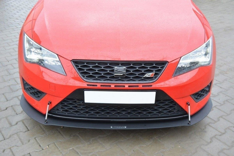 Maxton Design Racing Front Ansatz für SEAT LEON III CUPRA / FR - Beast Performance Fahrzeugtechnik OHG