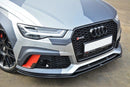 Maxton Design Front Ansatz V.1 für Audi RS6 C7 / C7 FL schwarz matt - Beast Performance Fahrzeugtechnik OHG