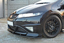 Maxton Design Front Ansatz für HONDA CIVIC VIII TYPE R GP schwarz Hochglanz - Beast Performance Fahrzeugtechnik OHG