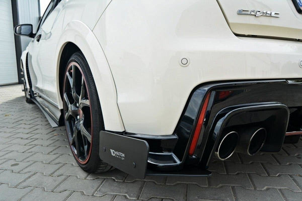 Maxton Design SPORT Heck Ansatz Flaps Diffusor für HONDA CIVIC IX TYPE R - Beast Performance Fahrzeugtechnik OHG