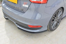 Maxton Design Heck Ansatz Flaps Diffusor für Ford Focus ST Mk3 FL schwarz Hochglanz - Beast Performance Fahrzeugtechnik OHG