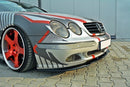Maxton Design Front Ansatz für MERCEDES CL-KLASSE C215 schwarz matt - Beast Performance Fahrzeugtechnik OHG