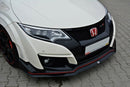 Maxton Design Front Ansatz für v.2 HONDA CIVIC IX TYPE R Carbon Look - Beast Performance Fahrzeugtechnik OHG