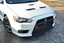 Maxton Design Front Ansatz V.2 für Mitsubishi Lancer Evo X Carbon Look - Beast Performance Fahrzeugtechnik OHG