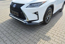 Maxton Design Front Ansatz V.1 für Lexus RX Mk4 F-Sport schwarz matt - Beast Performance Fahrzeugtechnik OHG