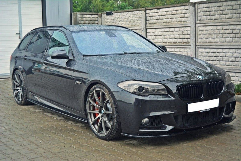 Maxton Design Seitenschweller Ansatz für BMW 5er F10/ F11 M-POWER/ M Paket Carbon Look - Beast Performance Fahrzeugtechnik OHG