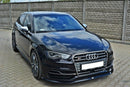 Maxton Design Front Ansatz für Audi S3 / A3 S-Line 8v Hatchback / Sportback schwarz Hochglanz - Beast Performance Fahrzeugtechnik OHG