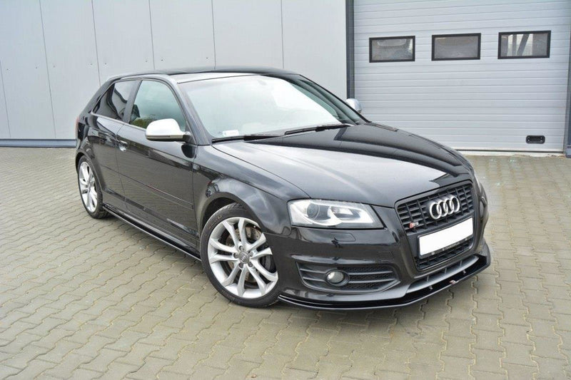 Maxton Design Front Ansatz V.2 für Audi S3 8P FL schwarz Hochglanz - Beast Performance Fahrzeugtechnik OHG