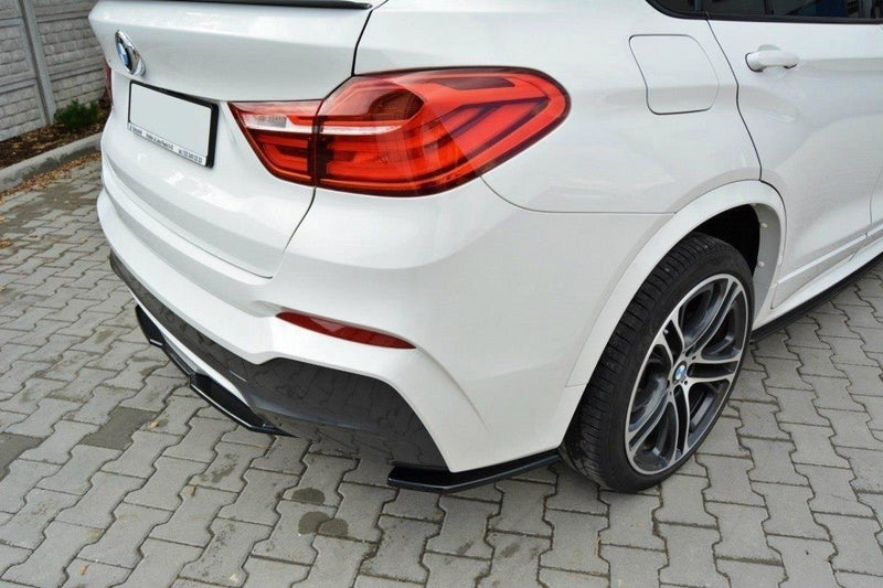 Maxton Design Heck Ansatz Flaps Diffusor für BMW X4 M Paket Carbon Look - Beast Performance Fahrzeugtechnik OHG