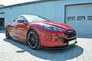 Maxton Design Front Ansatz V.1 für PEUGEOT RCZ FACELIFT schwarz matt - Beast Performance Fahrzeugtechnik OHG