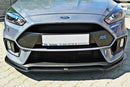 Maxton Design Front Ansatz für FORD FOCUS 3 RS v.4 schwarz matt - Beast Performance Fahrzeugtechnik OHG