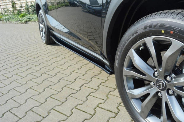 Maxton Design Seitenschweller Ansatz für Lexus NX Preface/Facelift schwarz Hochglanz - Beast Performance Fahrzeugtechnik OHG