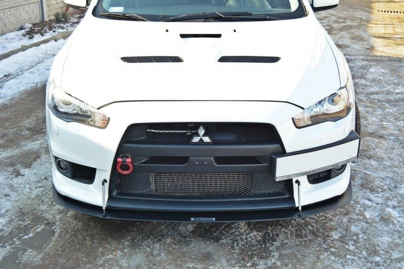Maxton Design Racing Front Ansatz V.2 für Mitsubishi Lancer Evo X - Beast Performance Fahrzeugtechnik OHG