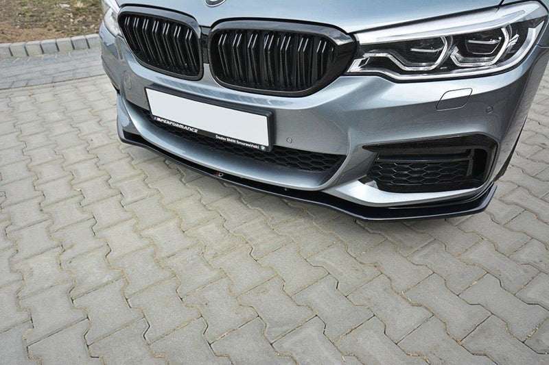 Maxton Design Front Ansatz V.1 für BMW 5er G30/ G31 M-Paket schwarz matt - Beast Performance Fahrzeugtechnik OHG