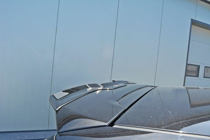 Maxton Design Spoiler CAP für Fiat Punto Evo Abarth schwarz matt - Beast Performance Fahrzeugtechnik OHG