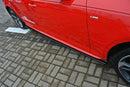 Maxton Design Seitenschweller Ansatz für Audi S4 / A4 S-Line B9 Carbon Look - Beast Performance Fahrzeugtechnik OHG