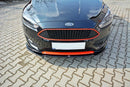 Maxton Design Front Ansatz V.2 für Ford Focus ST-Line Mk3 FL Carbon Look - Beast Performance Fahrzeugtechnik OHG